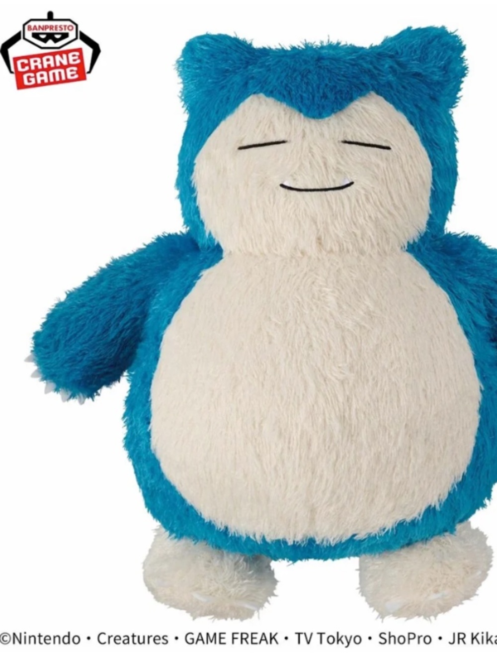 Pokemon Mecha Mofugutto Relax Time LG Plush～Snorlax-Japan Version